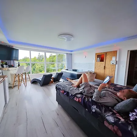 Private Wellness With Panoramic View, Sauna&jacuzzi * Marburgo