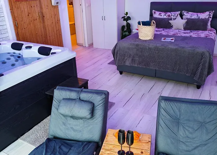 Private Wellness With Panoramic View, Sauna & Jacuzzi Lejlighed Maribor