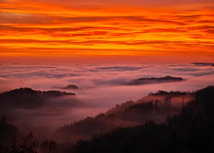 Private Wellness With Panoramic View, Sauna & Jacuzzi Lejlighed Maribor