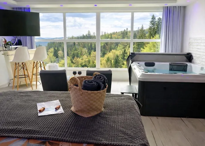 Private Wellness With Panoramic View, Sauna & Jacuzzi Apartment Marburg